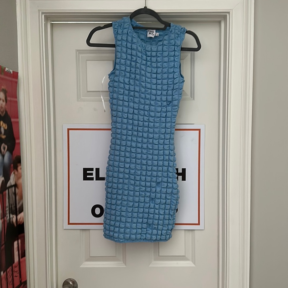 Princess Polly Blue Mini Dress- Never Worn